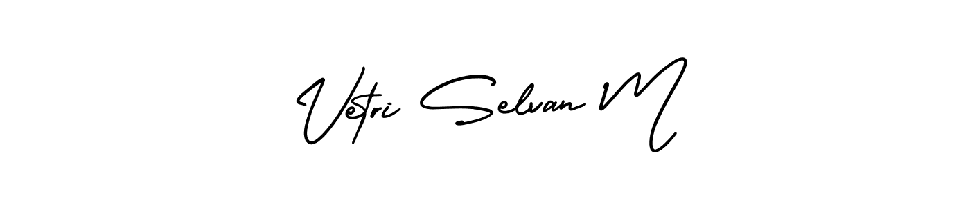 See photos of Vetri Selvan M official signature by Spectra . Check more albums & portfolios. Read reviews & check more about AmerikaSignatureDemo-Regular font. Vetri Selvan M signature style 3 images and pictures png