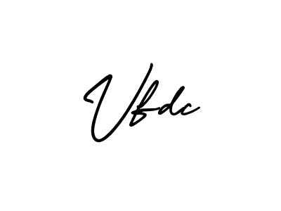 Make a beautiful signature design for name Vfdc. Use this online signature maker to create a handwritten signature for free. Vfdc signature style 3 images and pictures png