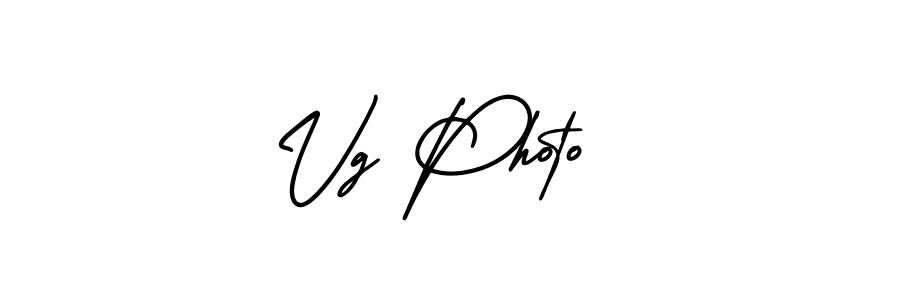 Use a signature maker to create a handwritten signature online. With this signature software, you can design (AmerikaSignatureDemo-Regular) your own signature for name Vg Photo . Vg Photo  signature style 3 images and pictures png