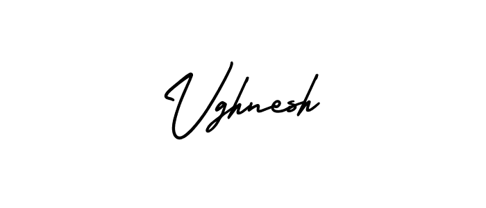 How to Draw Vghnesh signature style? AmerikaSignatureDemo-Regular is a latest design signature styles for name Vghnesh. Vghnesh signature style 3 images and pictures png