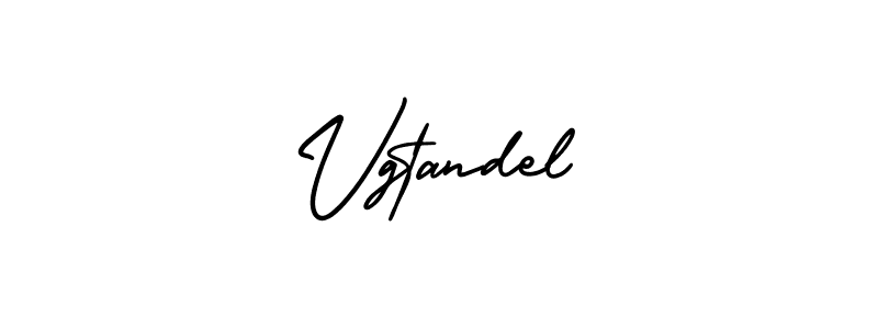 It looks lik you need a new signature style for name Vgtandel. Design unique handwritten (AmerikaSignatureDemo-Regular) signature with our free signature maker in just a few clicks. Vgtandel signature style 3 images and pictures png