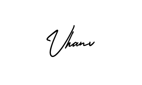 How to Draw Vhanv signature style? AmerikaSignatureDemo-Regular is a latest design signature styles for name Vhanv. Vhanv signature style 3 images and pictures png