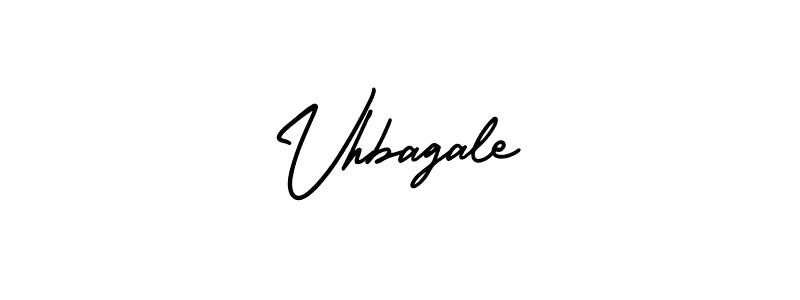 The best way (AmerikaSignatureDemo-Regular) to make a short signature is to pick only two or three words in your name. The name Vhbagale include a total of six letters. For converting this name. Vhbagale signature style 3 images and pictures png