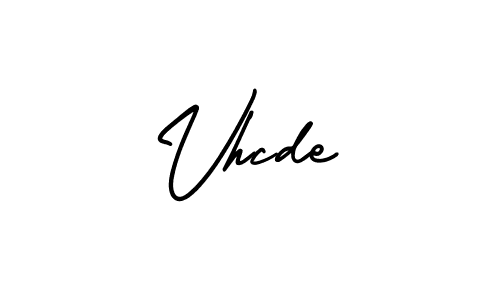 Make a beautiful signature design for name Vhcde. Use this online signature maker to create a handwritten signature for free. Vhcde signature style 3 images and pictures png