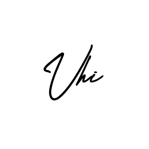 Design your own signature with our free online signature maker. With this signature software, you can create a handwritten (AmerikaSignatureDemo-Regular) signature for name Vhi. Vhi signature style 3 images and pictures png