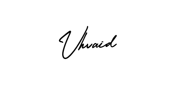 Vhvaid stylish signature style. Best Handwritten Sign (AmerikaSignatureDemo-Regular) for my name. Handwritten Signature Collection Ideas for my name Vhvaid. Vhvaid signature style 3 images and pictures png