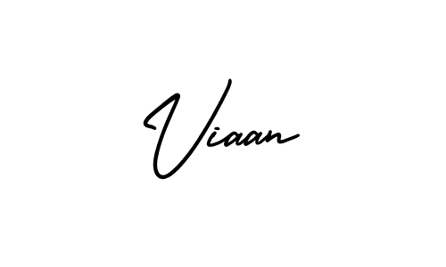 How to make Viaan signature? AmerikaSignatureDemo-Regular is a professional autograph style. Create handwritten signature for Viaan name. Viaan signature style 3 images and pictures png