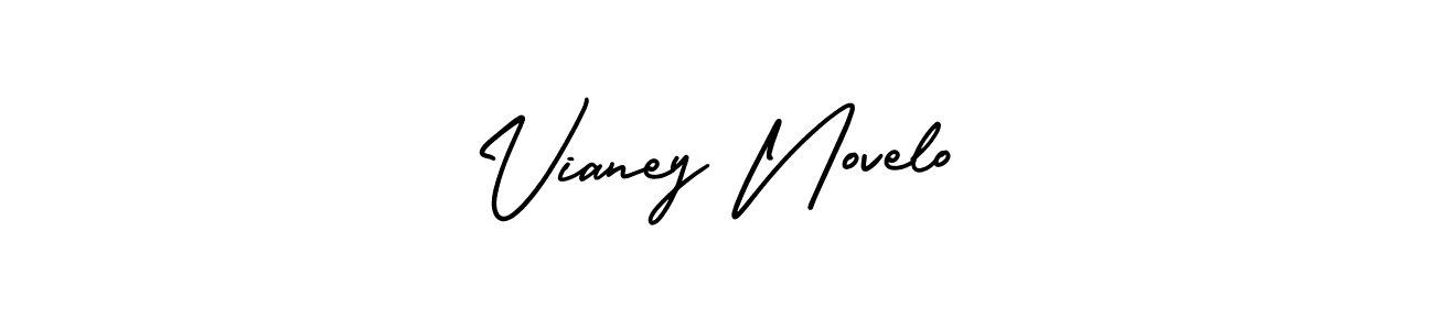 Also You can easily find your signature by using the search form. We will create Vianey Novelo name handwritten signature images for you free of cost using AmerikaSignatureDemo-Regular sign style. Vianey Novelo signature style 3 images and pictures png