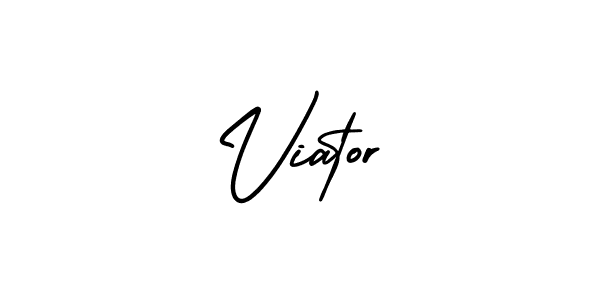 Make a beautiful signature design for name Viator. Use this online signature maker to create a handwritten signature for free. Viator signature style 3 images and pictures png