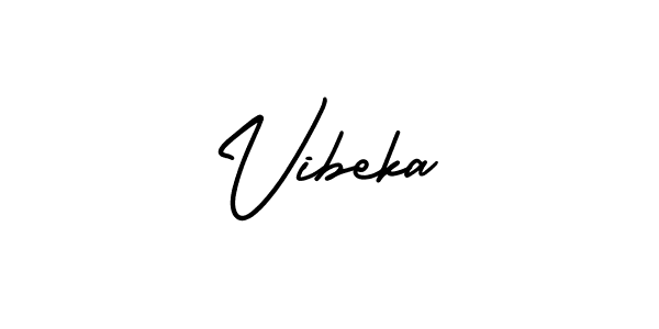 Make a beautiful signature design for name Vibeka. Use this online signature maker to create a handwritten signature for free. Vibeka signature style 3 images and pictures png