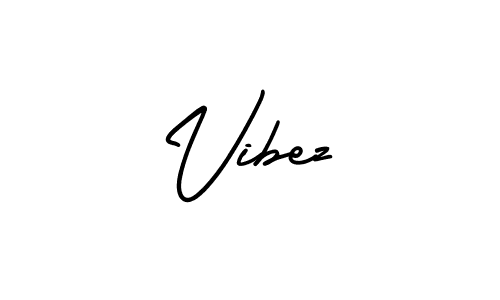 It looks lik you need a new signature style for name Vibez. Design unique handwritten (AmerikaSignatureDemo-Regular) signature with our free signature maker in just a few clicks. Vibez signature style 3 images and pictures png