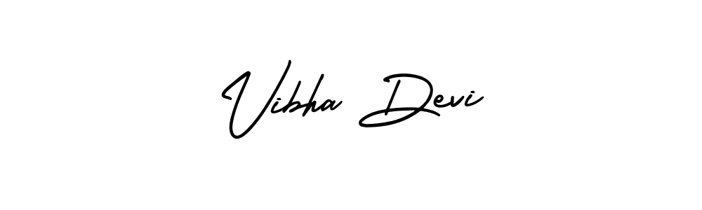 Make a beautiful signature design for name Vibha Devi. Use this online signature maker to create a handwritten signature for free. Vibha Devi signature style 3 images and pictures png