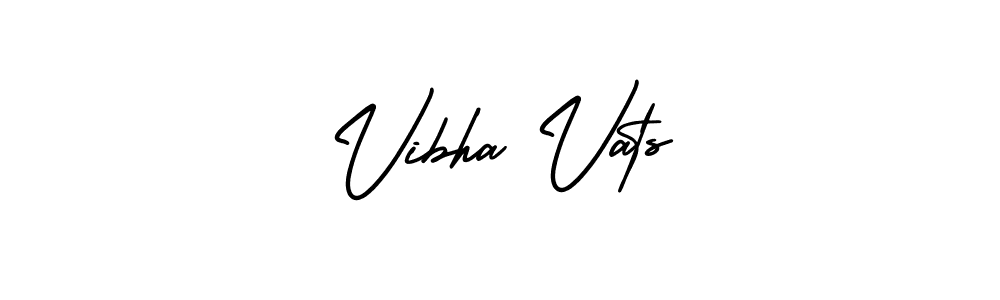 if you are searching for the best signature style for your name Vibha Vats. so please give up your signature search. here we have designed multiple signature styles  using AmerikaSignatureDemo-Regular. Vibha Vats signature style 3 images and pictures png