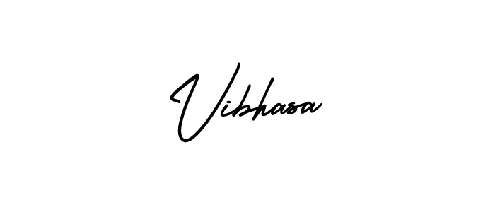 How to Draw Vibhasa signature style? AmerikaSignatureDemo-Regular is a latest design signature styles for name Vibhasa. Vibhasa signature style 3 images and pictures png