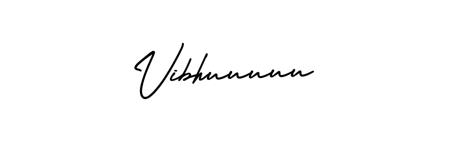 Make a beautiful signature design for name Vibhuuuuu. With this signature (AmerikaSignatureDemo-Regular) style, you can create a handwritten signature for free. Vibhuuuuu signature style 3 images and pictures png