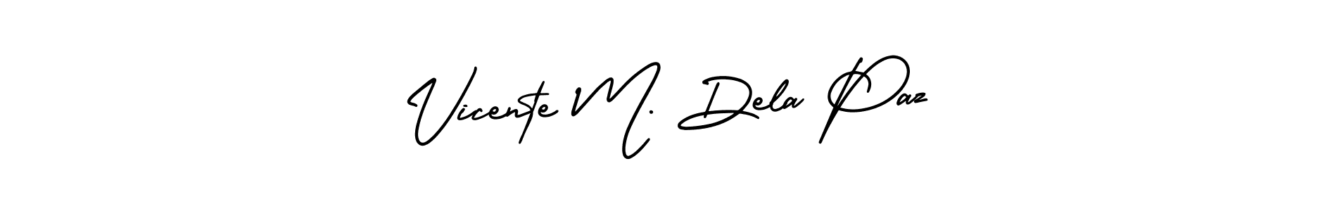 You can use this online signature creator to create a handwritten signature for the name Vicente M. Dela Paz. This is the best online autograph maker. Vicente M. Dela Paz signature style 3 images and pictures png