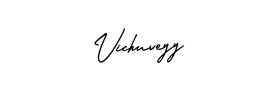 Similarly AmerikaSignatureDemo-Regular is the best handwritten signature design. Signature creator online .You can use it as an online autograph creator for name Vichuveyy. Vichuveyy signature style 3 images and pictures png