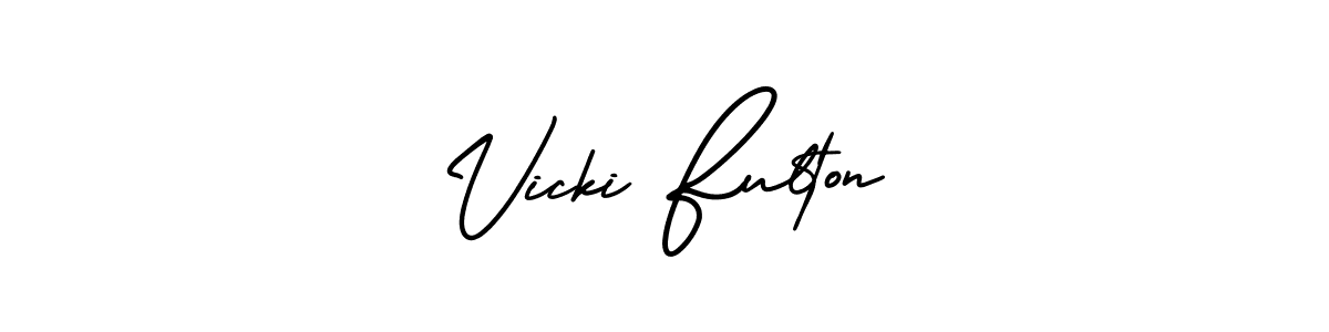 You can use this online signature creator to create a handwritten signature for the name Vicki Fulton. This is the best online autograph maker. Vicki Fulton signature style 3 images and pictures png