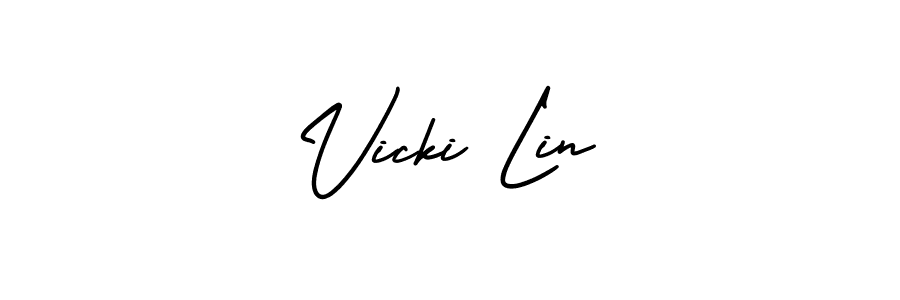 Once you've used our free online signature maker to create your best signature AmerikaSignatureDemo-Regular style, it's time to enjoy all of the benefits that Vicki Lin name signing documents. Vicki Lin signature style 3 images and pictures png