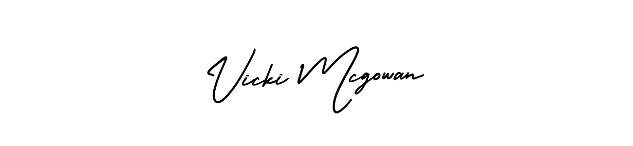 AmerikaSignatureDemo-Regular is a professional signature style that is perfect for those who want to add a touch of class to their signature. It is also a great choice for those who want to make their signature more unique. Get Vicki Mcgowan name to fancy signature for free. Vicki Mcgowan signature style 3 images and pictures png