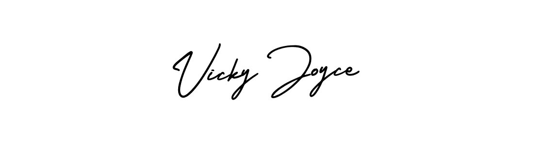 Make a beautiful signature design for name Vicky Joyce. Use this online signature maker to create a handwritten signature for free. Vicky Joyce signature style 3 images and pictures png