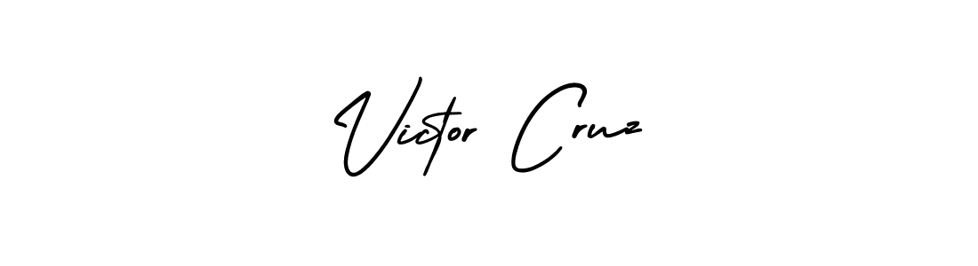 How to Draw Victor Cruz signature style? AmerikaSignatureDemo-Regular is a latest design signature styles for name Victor Cruz. Victor Cruz signature style 3 images and pictures png