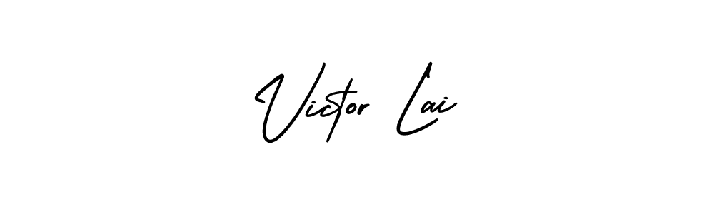 Make a beautiful signature design for name Victor Lai. Use this online signature maker to create a handwritten signature for free. Victor Lai signature style 3 images and pictures png