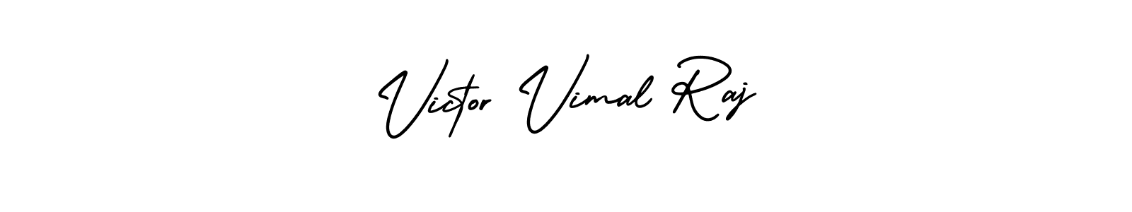 Make a beautiful signature design for name Victor Vimal Raj. Use this online signature maker to create a handwritten signature for free. Victor Vimal Raj signature style 3 images and pictures png