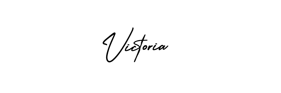 It looks lik you need a new signature style for name Victoria . Design unique handwritten (AmerikaSignatureDemo-Regular) signature with our free signature maker in just a few clicks. Victoria  signature style 3 images and pictures png