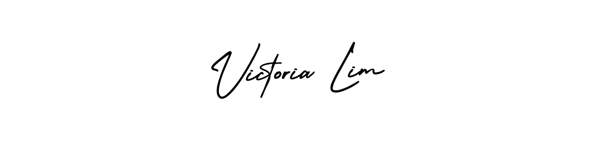 How to Draw Victoria Lim signature style? AmerikaSignatureDemo-Regular is a latest design signature styles for name Victoria Lim. Victoria Lim signature style 3 images and pictures png