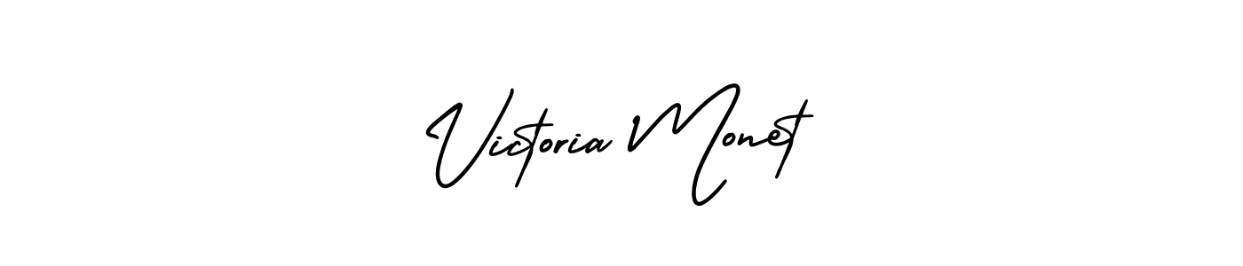 Make a beautiful signature design for name Victoria Monet. Use this online signature maker to create a handwritten signature for free. Victoria Monet signature style 3 images and pictures png