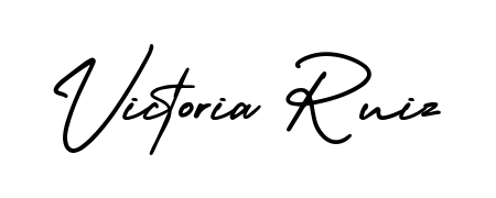 Express your personality with a custom Victoria Ruiz signature crafted with AmerikaSignatureDemo-Regular typography. Free transparent PNG download available. Victoria Ruiz signature style 3 images and pictures png