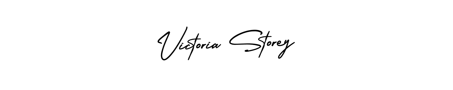 Best and Professional Signature Style for Victoria Storey. AmerikaSignatureDemo-Regular Best Signature Style Collection. Victoria Storey signature style 3 images and pictures png