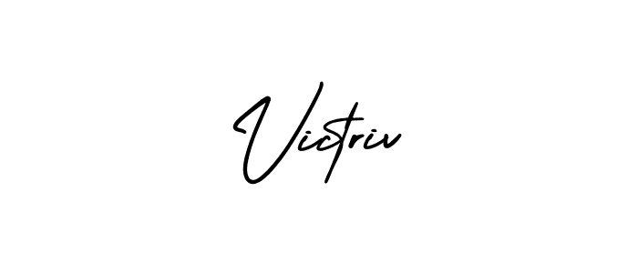 Make a beautiful signature design for name Victriv. Use this online signature maker to create a handwritten signature for free. Victriv signature style 3 images and pictures png