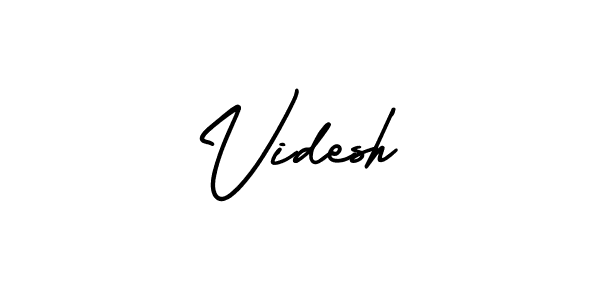 Once you've used our free online signature maker to create your best signature AmerikaSignatureDemo-Regular style, it's time to enjoy all of the benefits that Videsh name signing documents. Videsh signature style 3 images and pictures png