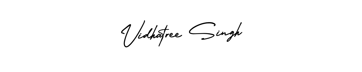 See photos of Vidhatree Singh official signature by Spectra . Check more albums & portfolios. Read reviews & check more about AmerikaSignatureDemo-Regular font. Vidhatree Singh signature style 3 images and pictures png
