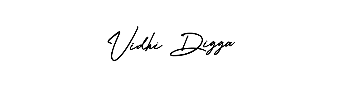 Best and Professional Signature Style for Vidhi Digga. AmerikaSignatureDemo-Regular Best Signature Style Collection. Vidhi Digga signature style 3 images and pictures png