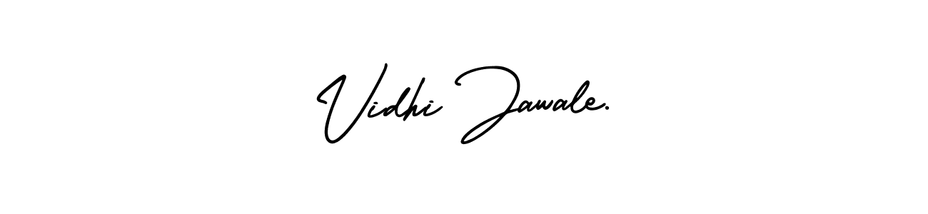 Vidhi Jawale. stylish signature style. Best Handwritten Sign (AmerikaSignatureDemo-Regular) for my name. Handwritten Signature Collection Ideas for my name Vidhi Jawale.. Vidhi Jawale. signature style 3 images and pictures png