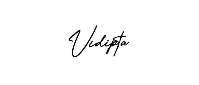 Best and Professional Signature Style for Vidipta. AmerikaSignatureDemo-Regular Best Signature Style Collection. Vidipta signature style 3 images and pictures png