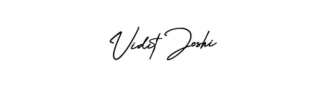 AmerikaSignatureDemo-Regular is a professional signature style that is perfect for those who want to add a touch of class to their signature. It is also a great choice for those who want to make their signature more unique. Get Vidit Joshi name to fancy signature for free. Vidit Joshi signature style 3 images and pictures png