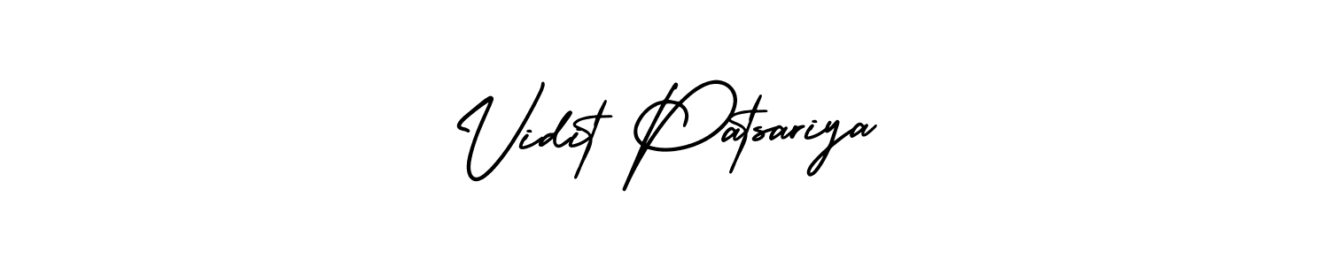 Check out images of Autograph of Vidit Patsariya name. Actor Vidit Patsariya Signature Style. AmerikaSignatureDemo-Regular is a professional sign style online. Vidit Patsariya signature style 3 images and pictures png
