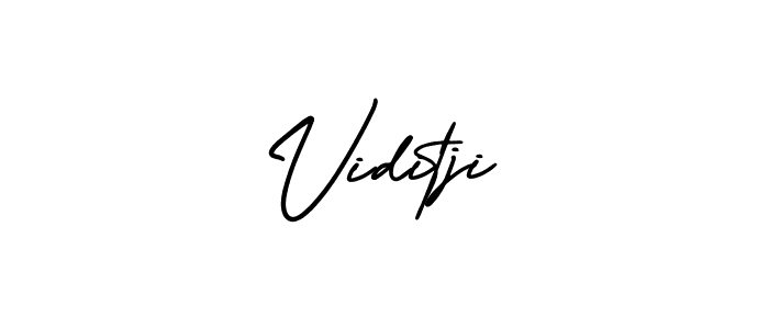 Here are the top 10 professional signature styles for the name Viditji. These are the best autograph styles you can use for your name. Viditji signature style 3 images and pictures png