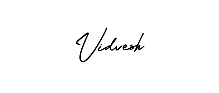 This is the best signature style for the Vidvesh name. Also you like these signature font (AmerikaSignatureDemo-Regular). Mix name signature. Vidvesh signature style 3 images and pictures png