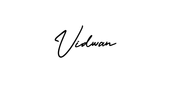 Make a beautiful signature design for name Vidwan. Use this online signature maker to create a handwritten signature for free. Vidwan signature style 3 images and pictures png