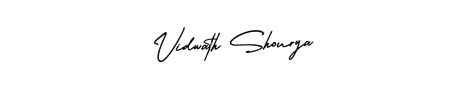 This is the best signature style for the Vidwath Shourya name. Also you like these signature font (AmerikaSignatureDemo-Regular). Mix name signature. Vidwath Shourya signature style 3 images and pictures png