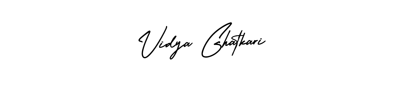 Similarly AmerikaSignatureDemo-Regular is the best handwritten signature design. Signature creator online .You can use it as an online autograph creator for name Vidya Ghatkari. Vidya Ghatkari signature style 3 images and pictures png