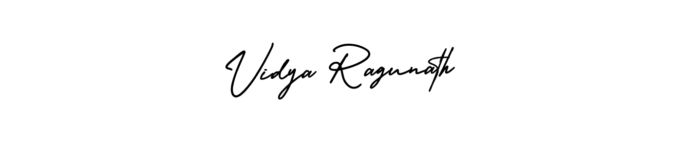 Also we have Vidya Ragunath name is the best signature style. Create professional handwritten signature collection using AmerikaSignatureDemo-Regular autograph style. Vidya Ragunath signature style 3 images and pictures png