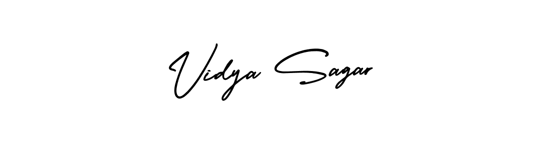 How to Draw Vidya Sagar signature style? AmerikaSignatureDemo-Regular is a latest design signature styles for name Vidya Sagar. Vidya Sagar signature style 3 images and pictures png