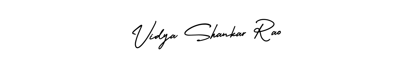 Vidya Shankar Rao stylish signature style. Best Handwritten Sign (AmerikaSignatureDemo-Regular) for my name. Handwritten Signature Collection Ideas for my name Vidya Shankar Rao. Vidya Shankar Rao signature style 3 images and pictures png