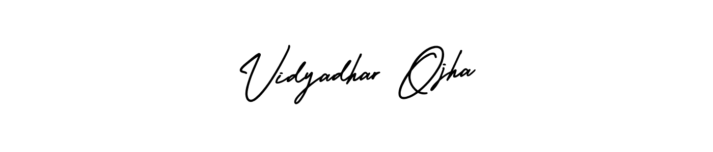 Vidyadhar Ojha stylish signature style. Best Handwritten Sign (AmerikaSignatureDemo-Regular) for my name. Handwritten Signature Collection Ideas for my name Vidyadhar Ojha. Vidyadhar Ojha signature style 3 images and pictures png